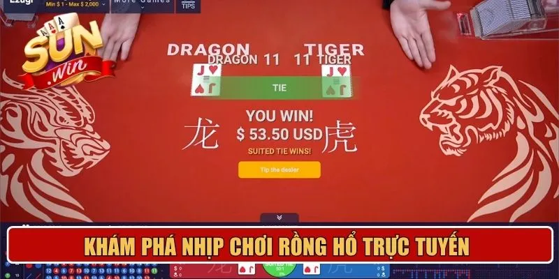 Khám phá nhịp chơi Rồng Hổ trực tuyến 